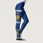 Leggings Drapeau du Wisconsin (Droite)
