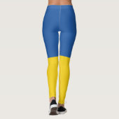 Leggings Drapeau d'Ukraine (Dos)