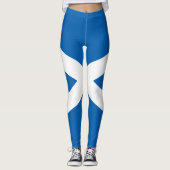 Leggings Drapeau écossais (Devant)
