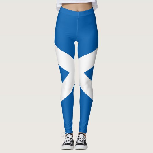 Leggings Drapeau écossais (Devant)