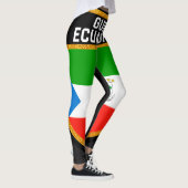 Leggings Drapeau équatorien de Guinée (Droite)