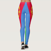 Leggings Drapeau Érythrée (Dos)