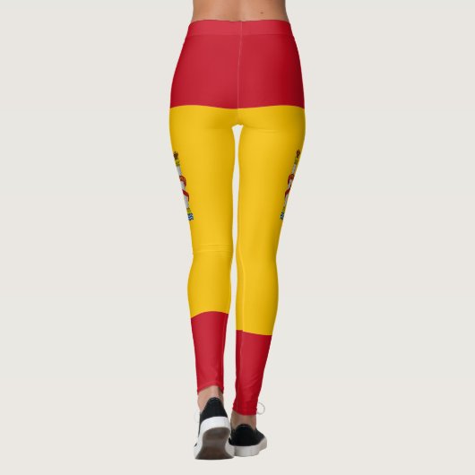 Leggings Drapeau espagnol (Dos)