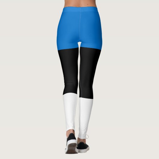 Leggings Drapeau estonien (Dos)