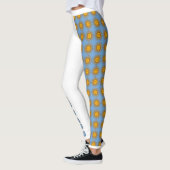 Leggings Drapeau et soleil somptueux de l'Argentine (Gauche)
