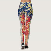 Leggings Drapeau et tournesols (Dos)