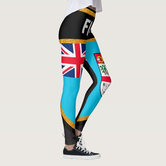 Leggings Drapeau Fidji (Droite)