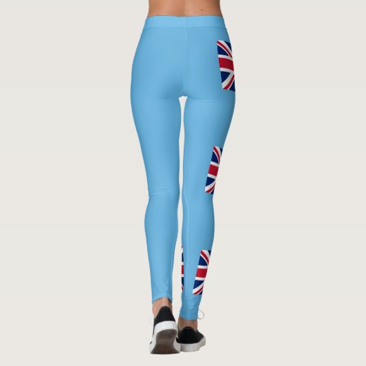 Leggings Drapeau Fidji (Dos)