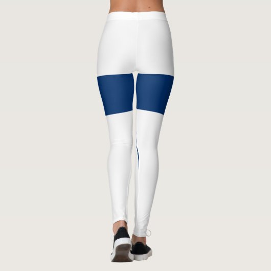 Leggings Drapeau Finlande (Dos)