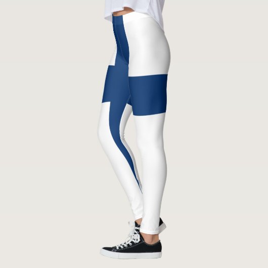 Leggings Drapeau Finlande (Gauche)