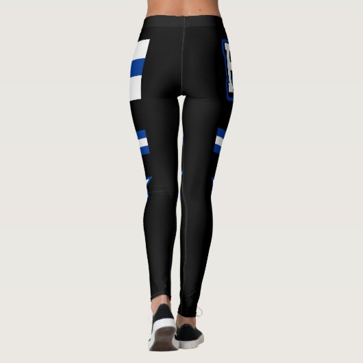 Leggings Drapeau Finlande (Dos)