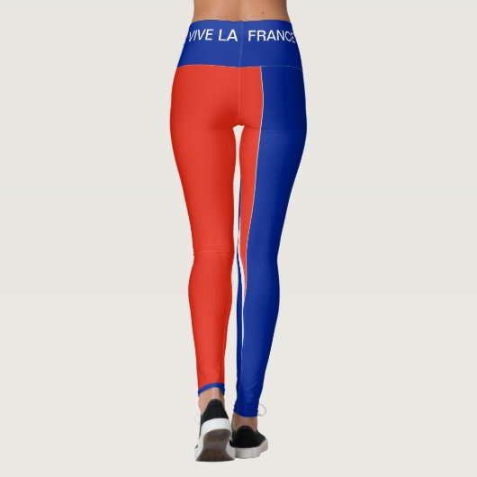 Leggings Drapeau français (Dos)