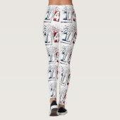 Leggings Drapeau Français Juillet 14 Quatorze Juillet 14 (Dos)