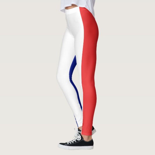 Leggings Drapeau français Tricolore (Gauche)