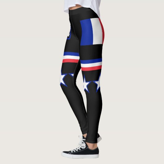 Leggings Drapeau France (Gauche)