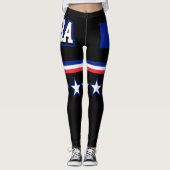 Leggings Drapeau France (Devant)