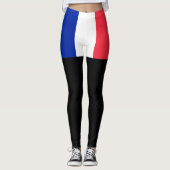 Leggings Drapeau France (Devant)