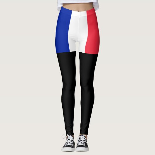 Leggings Drapeau France (Devant)