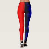 Leggings Drapeau France (Dos)