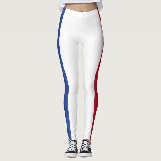 Leggings Drapeau France (Devant)