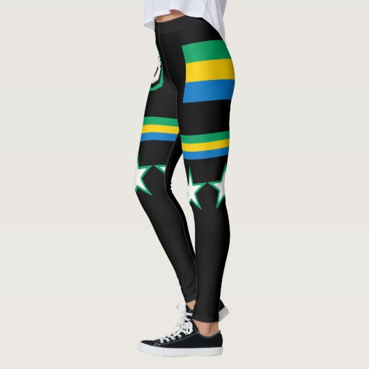 Leggings Drapeau Gabon (Gauche)