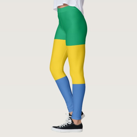 Leggings Drapeau Gabon (Gauche)
