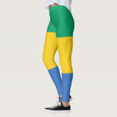 Leggings Drapeau gabonais (Gabon) (Gauche)