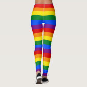 Leggings Drapeau Gay pride arc-en-ciel LGBT (Dos)