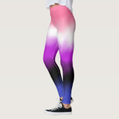 Leggings Drapeau Genderfluid (Gauche)