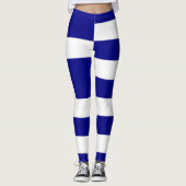 Leggings Drapeau grec (Devant)