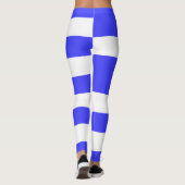 Leggings Drapeau grec total (Dos)