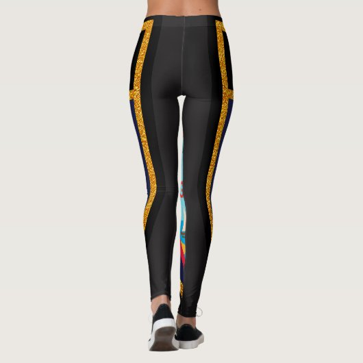 Leggings Drapeau Guam (Dos)
