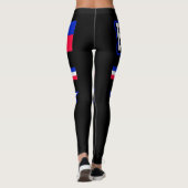 Leggings Drapeau Haïti (Dos)