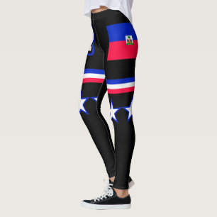 Leggings Drapeau Haïti