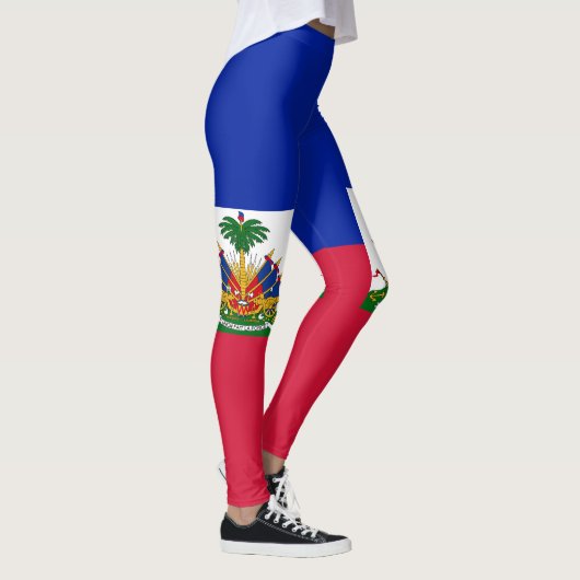 Leggings Drapeau Haïti (Droite)