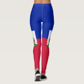 Leggings Drapeau Haïti (Dos)