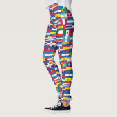 Leggings Drapeau Héritage Hispanique (Gauche)
