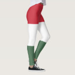 Leggings Drapeau Hongrie<br><div class="desc">Drapeau patriotique de Hongrie.</div>