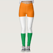 Leggings Drapeau irlandais (Devant)