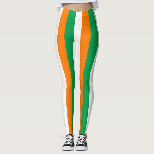Leggings Drapeau irlandais (Devant)