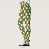 Leggings Drapeau irlandais mignon Parti Jour de la Saint Pa (Gauche)