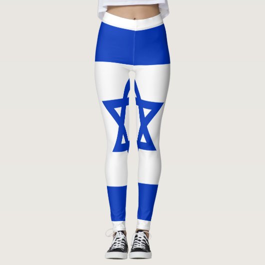Leggings Drapeau Israël (Devant)