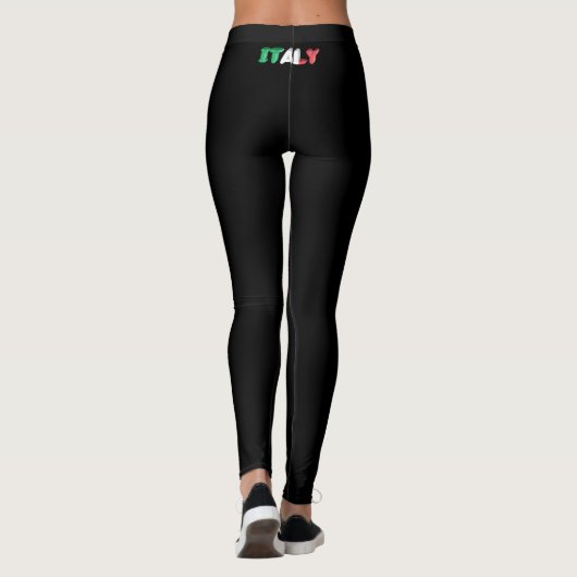 Leggings Drapeau italien (Dos)