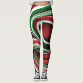 Leggings Drapeau italien - Italia (Devant)