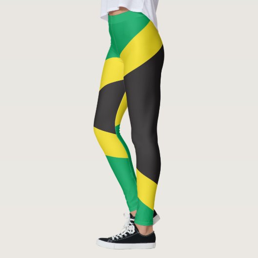 Leggings Drapeau jamaïcain (Gauche)