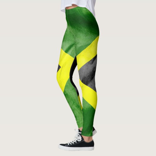 Leggings Drapeau jamaïcain (Gauche)