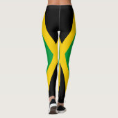 Leggings Drapeau jamaïcain (Dos)
