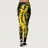 Leggings Drapeau jamaïcain Lion de Juda (Dos)