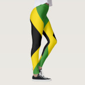 Leggings Drapeau jamaïcain sur toute sa conception (Droite)