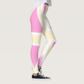 Leggings Drapeau jaune et rose du Royaume-Uni/Union Jack (Droite)